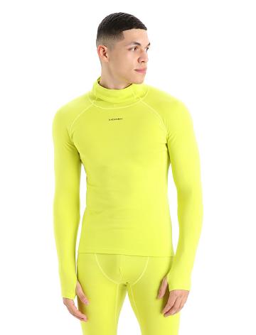 Shine Icebreaker MerinoFine™ Long Sleeve Roll Neck Men's Base Layers | AU 1342MQZA